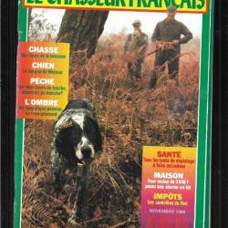 le chasseur français novembre 1988 , chasse , pêche , maison, santé, nature, jardinage , élevage