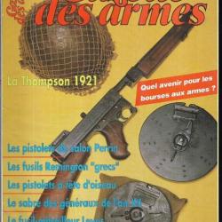 gazette des armes n°273 thompson 1921, sharps 1874, remington grecs, pistolets perrin tir salon,