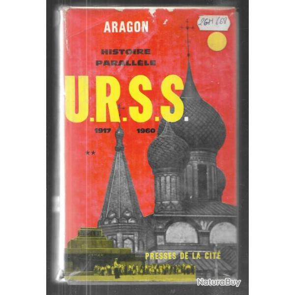 histoire parallle urss 1917-1960 tome 2 d'aragon