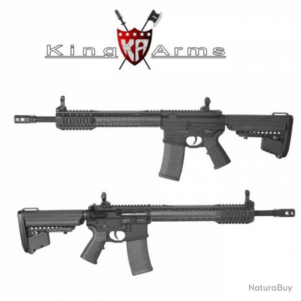 Mitraillette King Arms Black Rain Ordance - Carabine AEG Noire - 6mm