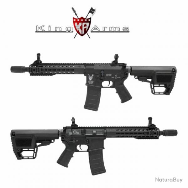 Mitraillette King Arms TWS M4 KeyMod CQB Noir AEG - 6 mm