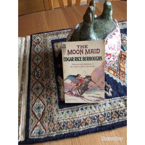 livre ancien the Moon Maid d'Edgar Rice Burroughs
