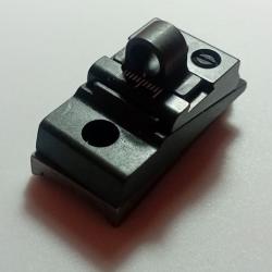Cran de mire LPA SIGHTS - Réglage hauteur avec dioptre FD1 - Fixation par deux vis 3 ma  - (BAR05P)