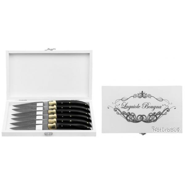 Coffret de 6 couteaux - knife - noir