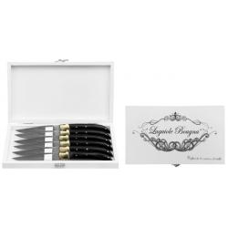 Coffret de 6 couteaux - knife - noir (2)