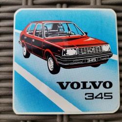 Volvo 345 autocollant vintage 8 cm