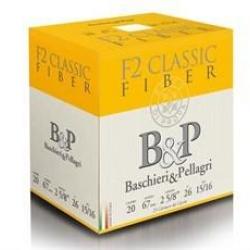 CARTOUCHE BASCHIERI & PELLAGRI F2 CLASSIC FIBER CAL.20 26G PAR 25