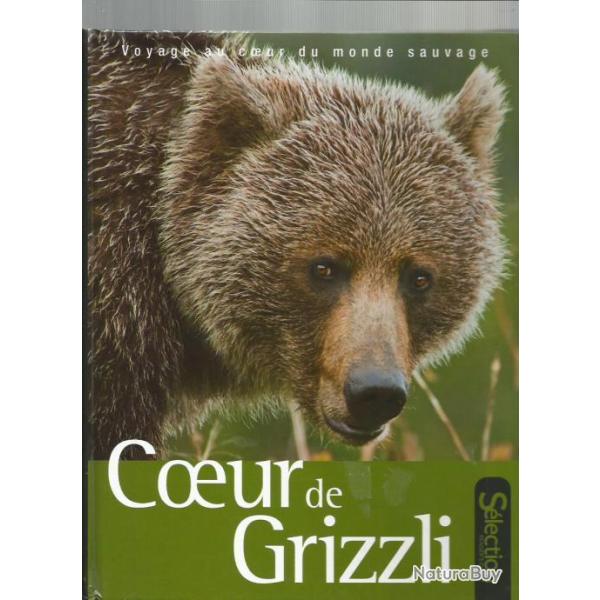 Coeur de grizzly  plantigrades et le grizzly de james oliver curwood , lot ours grizzly