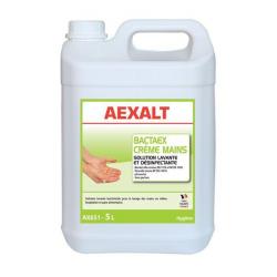 Bidon de 5 L Solution lavante et désinfectante BACTAEX CRÈME MAINS Aexalt