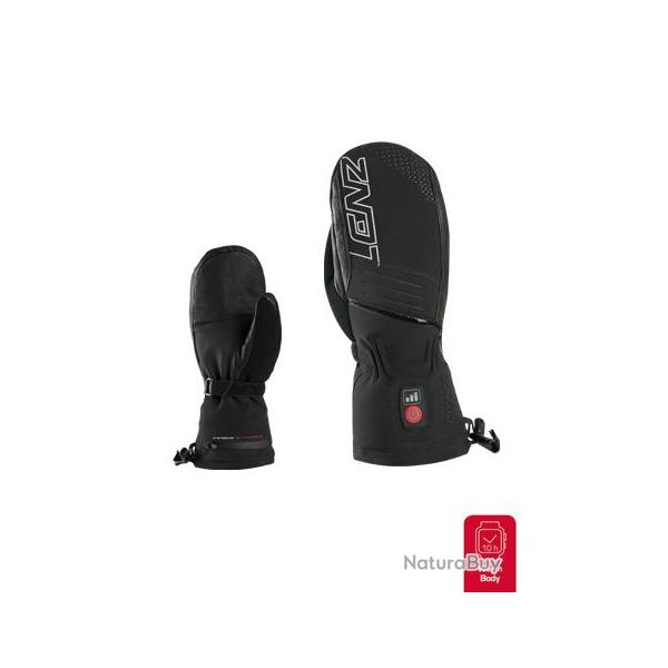 Moufles Chauffantes Lenz Unisex 4.0 + Batteries Type II RCB 1200 LENZ Noir