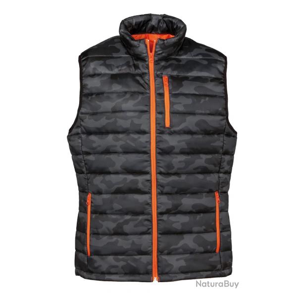 Gilet matelass Camo Gris Trek Percussion