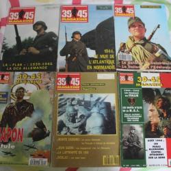 Lot 6 magazines 39 45