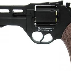 Revolver à plombs 4,5mm CO2 CHIAPPA Rhino 50DS (3,5 Joules) Noir