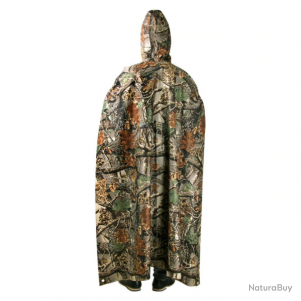 Poncho impermable, multifonction camo.