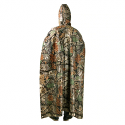 Poncho imperméable, camouflage.
