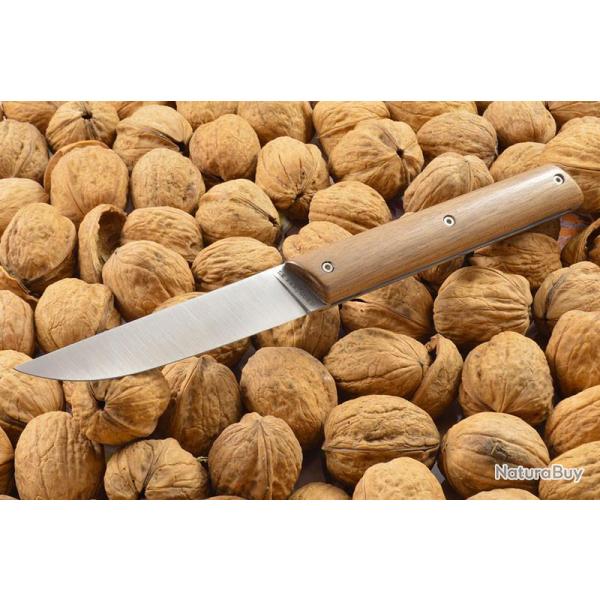 PRIGOURDIN en NOYER couteau grav INITIALES GRATUIT