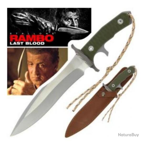 !!! TOP ENCHRE !!! Couteau poignard RAMBO V Rambo 5. Rf 780