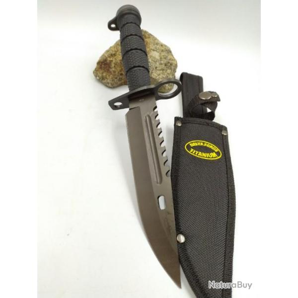 Couteau Couverts Bowie Titanium  31 CM FHK1649071v