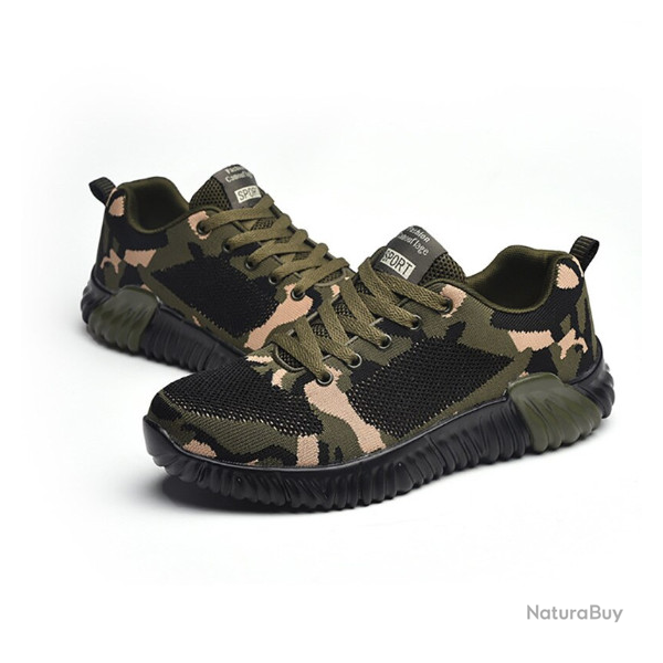 Chaussures, style baskets camo, taille 35  45.