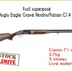 HUGLU SUPER EAGLE GRAVE PERDRIX FAISAN C410_76 CAN 71CM