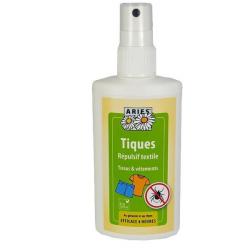 Spray répulsif anti tiques textile vêtements, solution naturelle