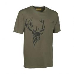 T shirt de chasse Verney Carron Tee Imprimé Cerf Cerf