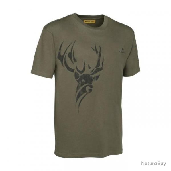 T shirt de chasse Verney Carron Tee Imprim Cerf Cerf
