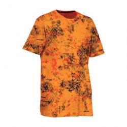 T shirt Verney Carron ProHunt Camo Snake Forest Snake Orange