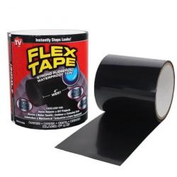 Ruban AdhésifFlex Tape Black 100x1500mm Scotch Résistant Epais Imperméable Toutes Réparations
