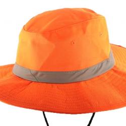 Bob Safari Orange Fluo bande réfléchissante Taille unique Orange