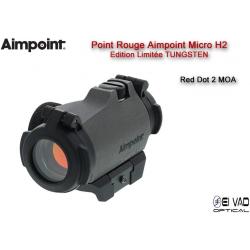 Point Rouge AIMPOINT Micro H2 - 2 MOA "Edition limitée - Tungstène"