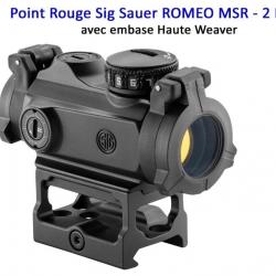 Point Rouge Sig Sauer Romeo MSR - 2 MOA