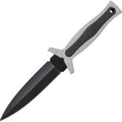 Couteau à bottes M&P Lame à pointe de lance en acier inoxydable Etui thermoplastique SWMPF3G07