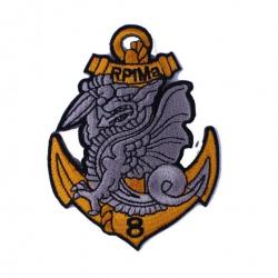 Ecusson 8ème Régiment de Parachutistes d'Infanterie de Marine (8ème RPIMa)