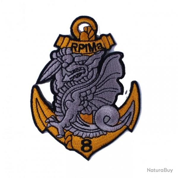 Ecusson 8me Rgiment de Parachutistes d'Infanterie de Marine (8me RPIMa)