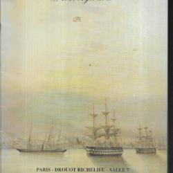 catalogue vente objets de marine drouot 17 juin 1993 , meubles , livres , tableaux , objets