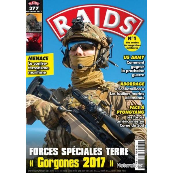PROMO!  Magazine RAIDS n377, dcembre 2017