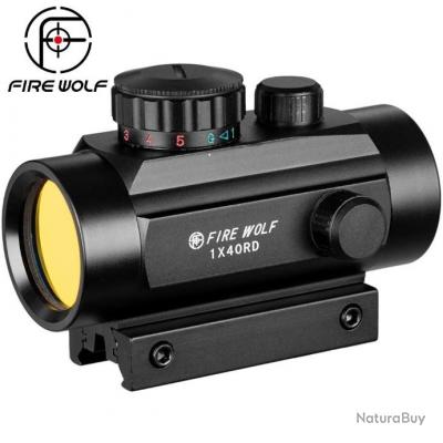 Acheter FIRE WOLF 1x40 lunette de chasse tactique holographique
