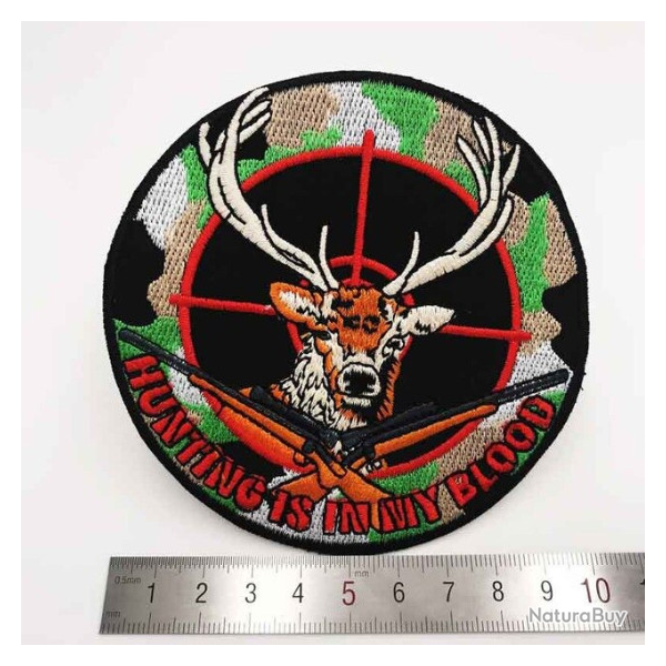 Patch  coudre ou thermocollant, N34.