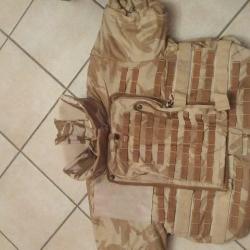 GILET PARE BALLES DESERT NEUF COMPLET TOUT EN KEVLAR D'UNE VALEUR DE PLUS DE 490 EUROS T3