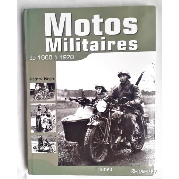 Livre "Motos militaires de 1900  1970"