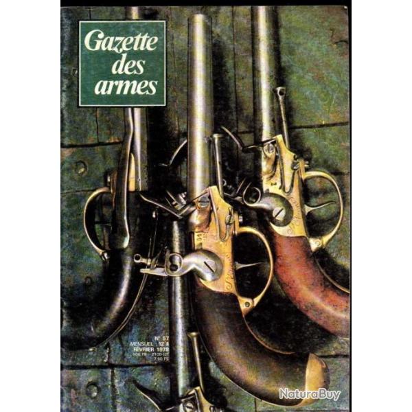 gazette des armes 57, cz 75, pistolet  coffre 1777, seeteufel, fuses de guerre roquettes ,