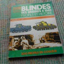 livre  BLINDES DES ORIGINE A 1940