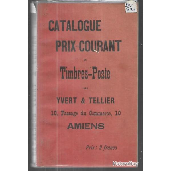 catalogue de timbres-poste yvert et tellier 1897 rdition