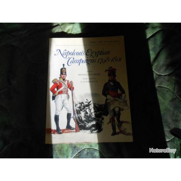 livres NAPOLEON S EGYPTIAN CAMPAIGNS 1798 1801