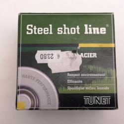 Boîte de 25 cartouches Tunet Steel Shot Line cal 20/70 SUPER PRIX !!!