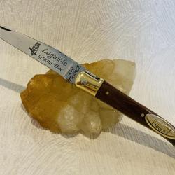 Magnifique et rare: Couteau de poche Laguiole Grand Duc manche palissandre.