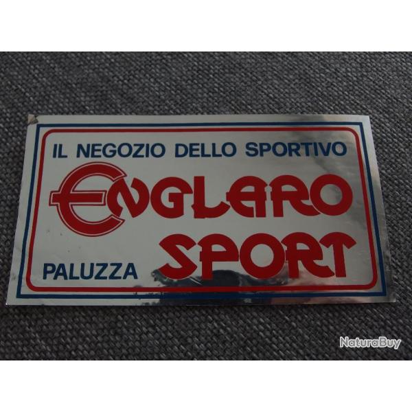 Englaro Sport grand autocollant vintage 14,20 cm