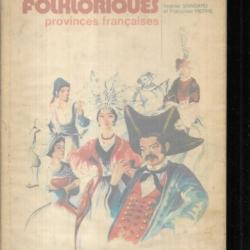 costumes folkloriques provinces françaises d'andrée sainsard