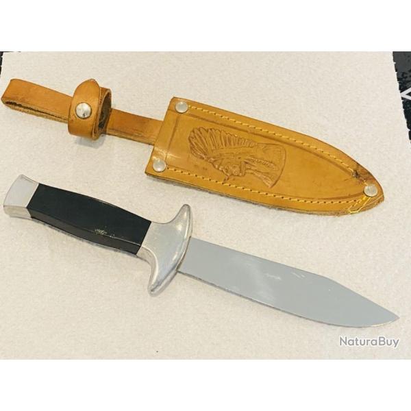 Couteaux de chasse lame fixe en inox N3